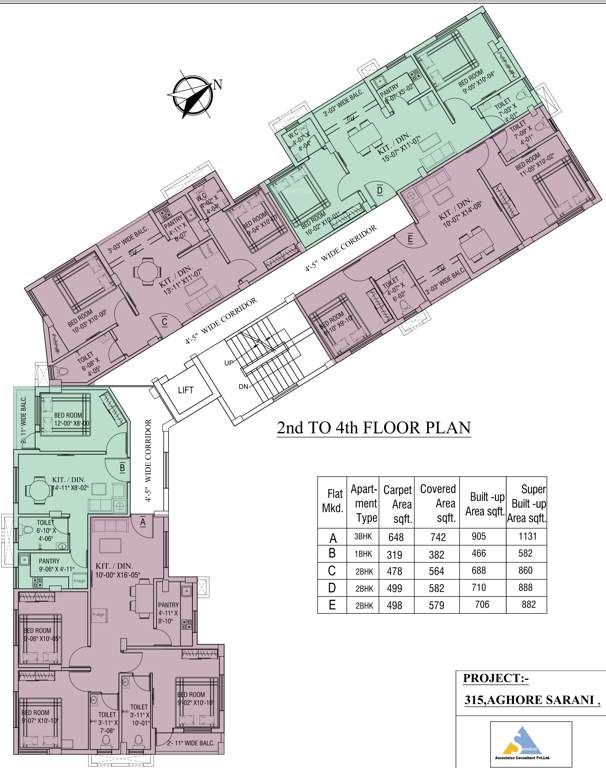  apartment Apartment Cluster Plan