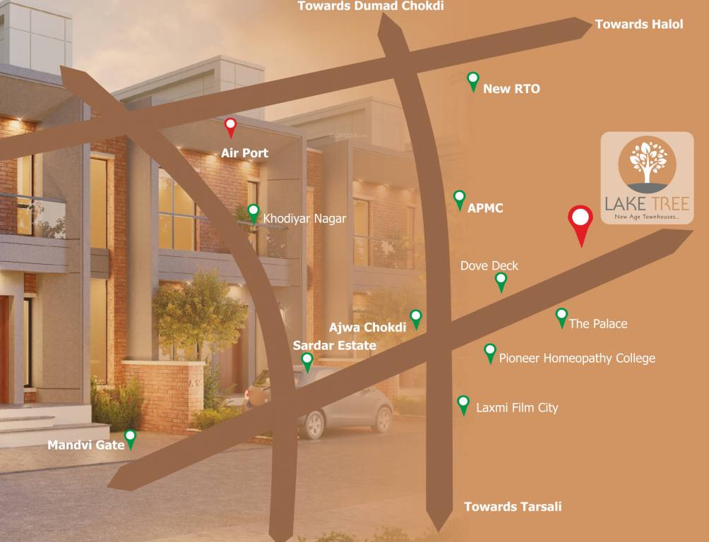 lake tree Location Plan