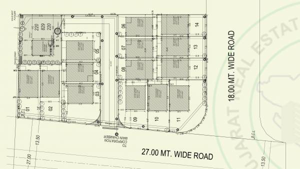  aakruti-villa Cluster Plan