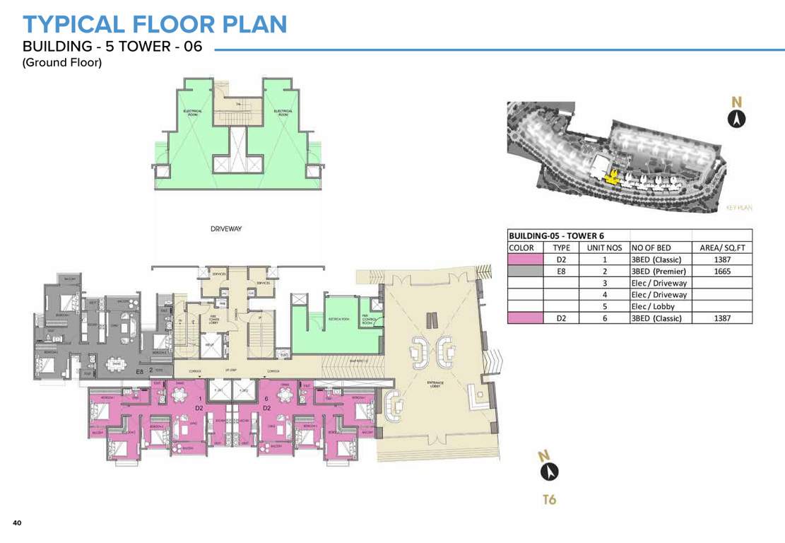  meridian park at the prestige city Meridian Park at The Prestige City Cluster Plan