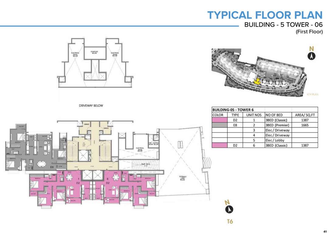 meridian park at the prestige city Meridian Park at The Prestige City Cluster Plan