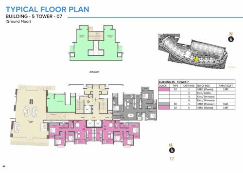  meridian-park-at-the-prestige-city Meridian Park at The Prestige City Cluster Plan