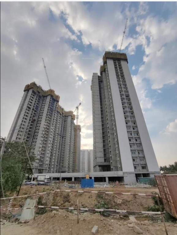  meridian park at the prestige city Construction Status June 25