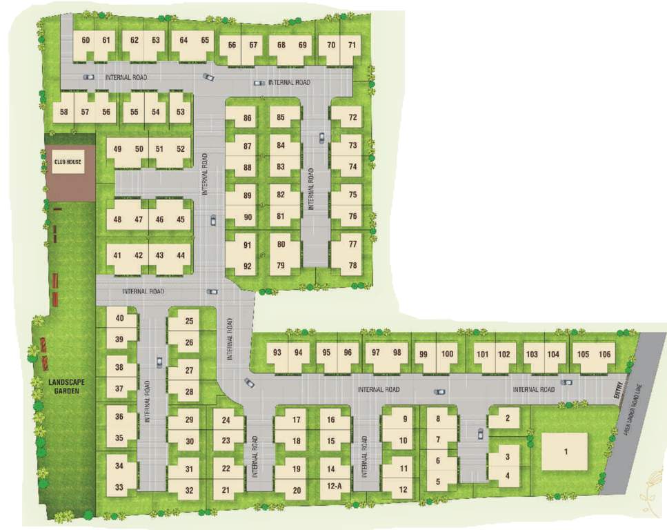  gokuldham residency ii Layout Plan