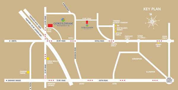 gokuldham-residency-ii Location Plan