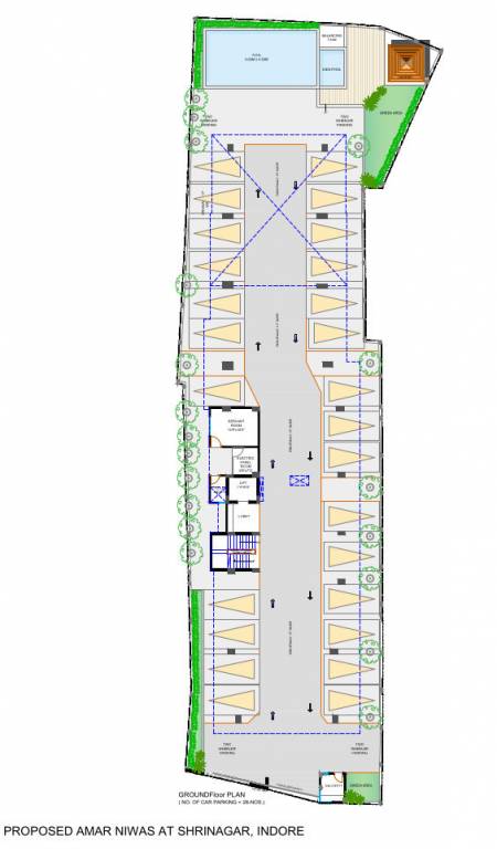  amar nivas Cluster Plan