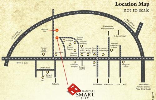  smart-city-samriddhi-comfort-homes Location Plan