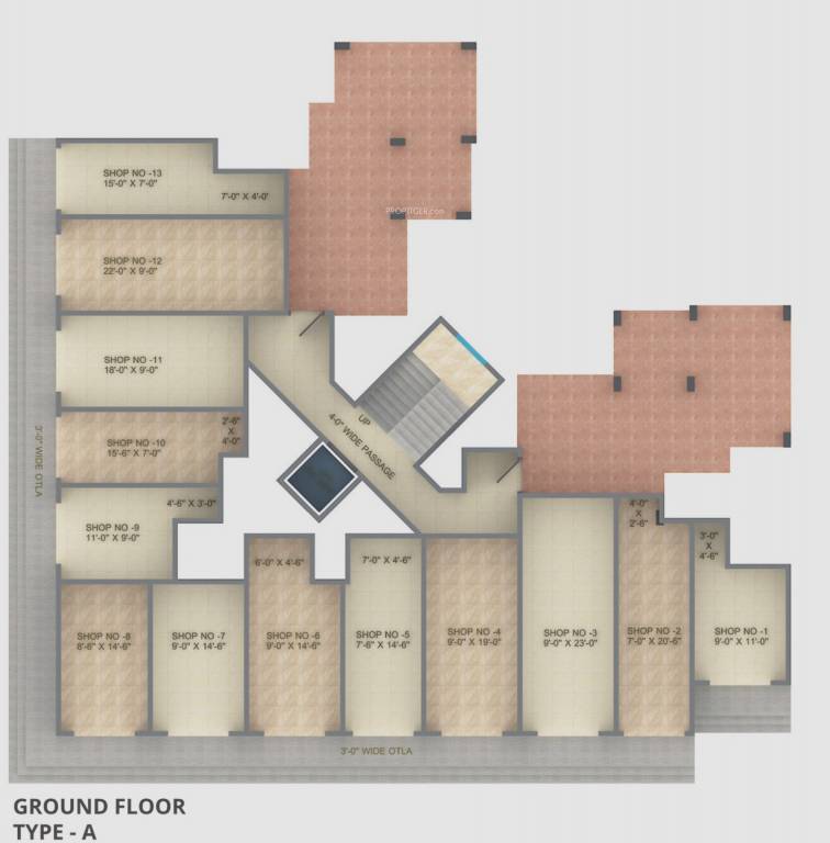  kotak royale Cluster Plan