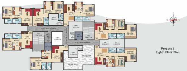  kotak-royale Tower 2 Cluster Plan