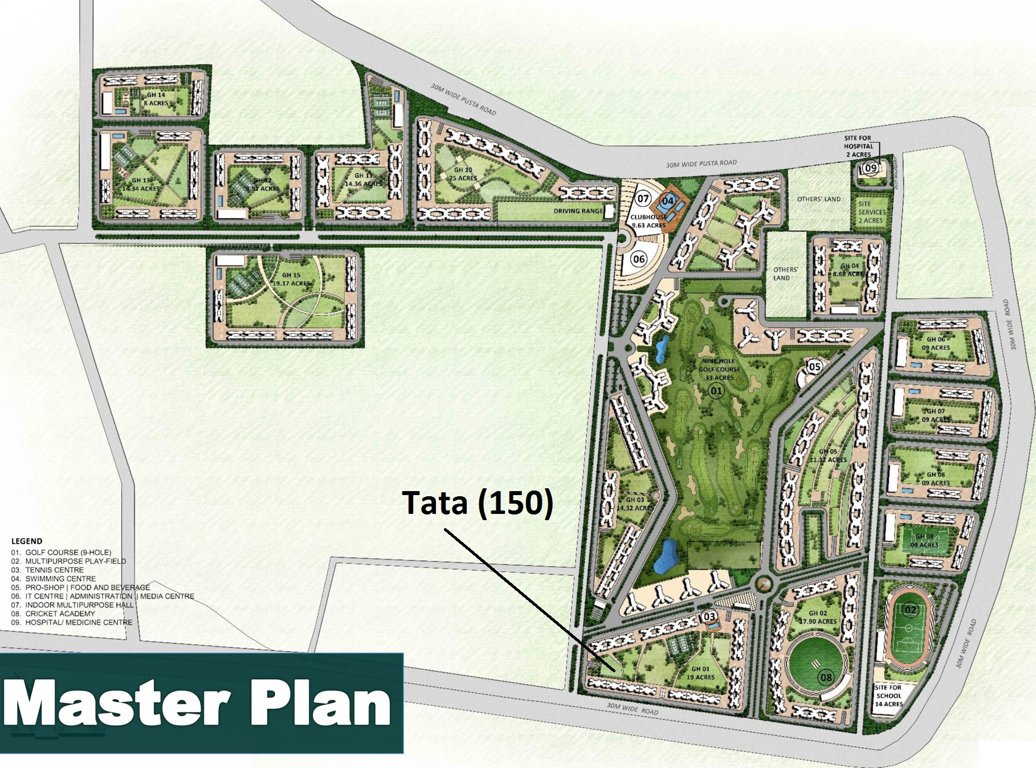  eureka park by tata value homes Master Plan