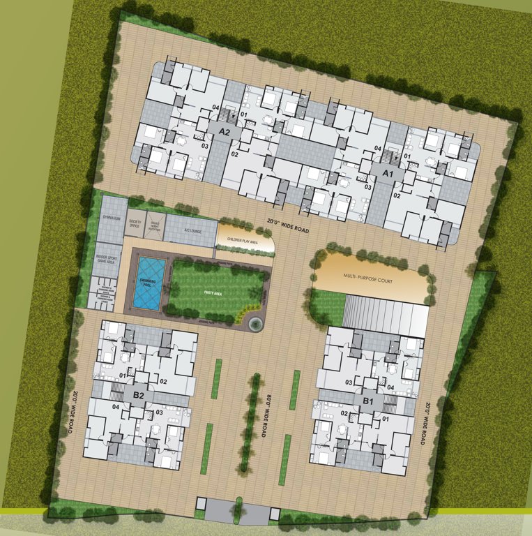 kalp pavitra phase 1 Layout Plan
