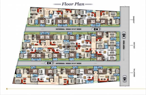  antalya-heights-block-g Tower 1 Cluster Plan