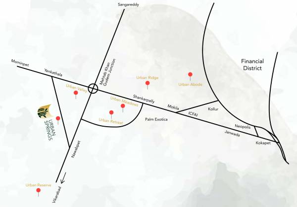  urban-springs Location Plan