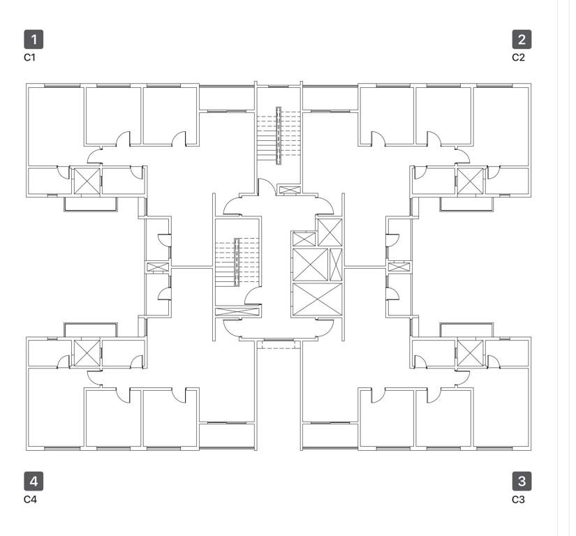  ayana at dream acres wing 60 to 71 Wing 71 Cluster Plan