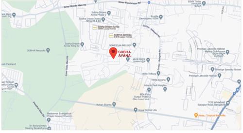 Location Plan ayana-at-dream-acres-wing-60-to-71 Location Plan