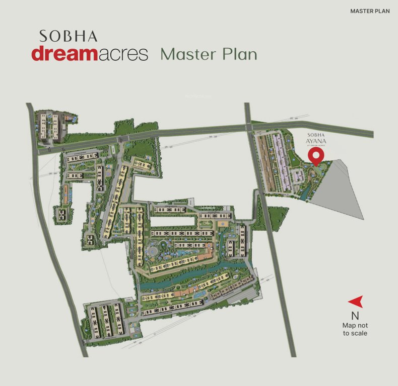  ayana at dream acres wing 60 to 71 Master Plan