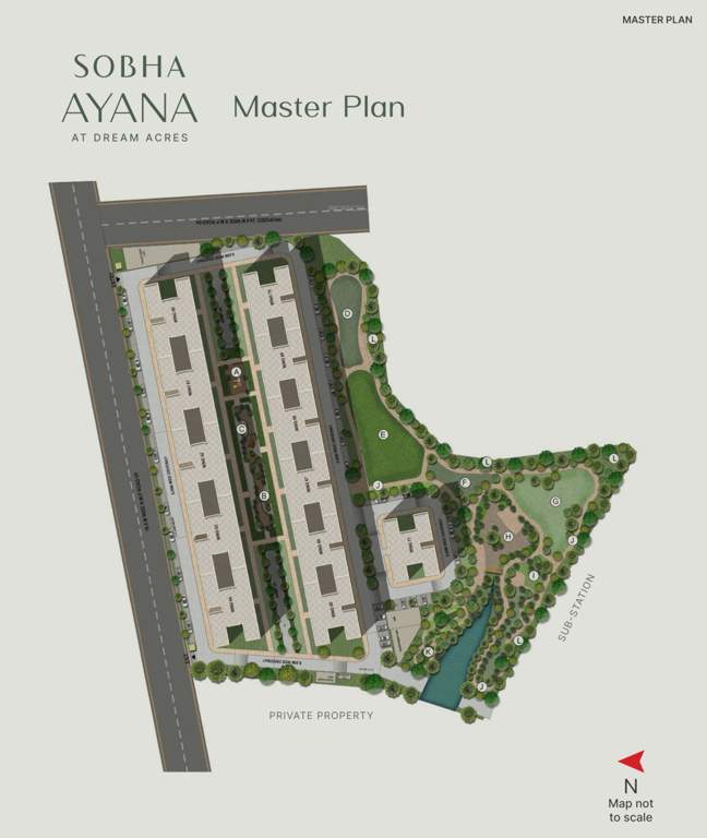  ayana at dream acres wing 60 to 71 Master Plan