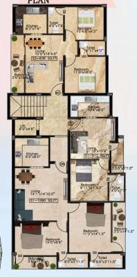  kalaiselvi-apartments Tower A Cluster Plan