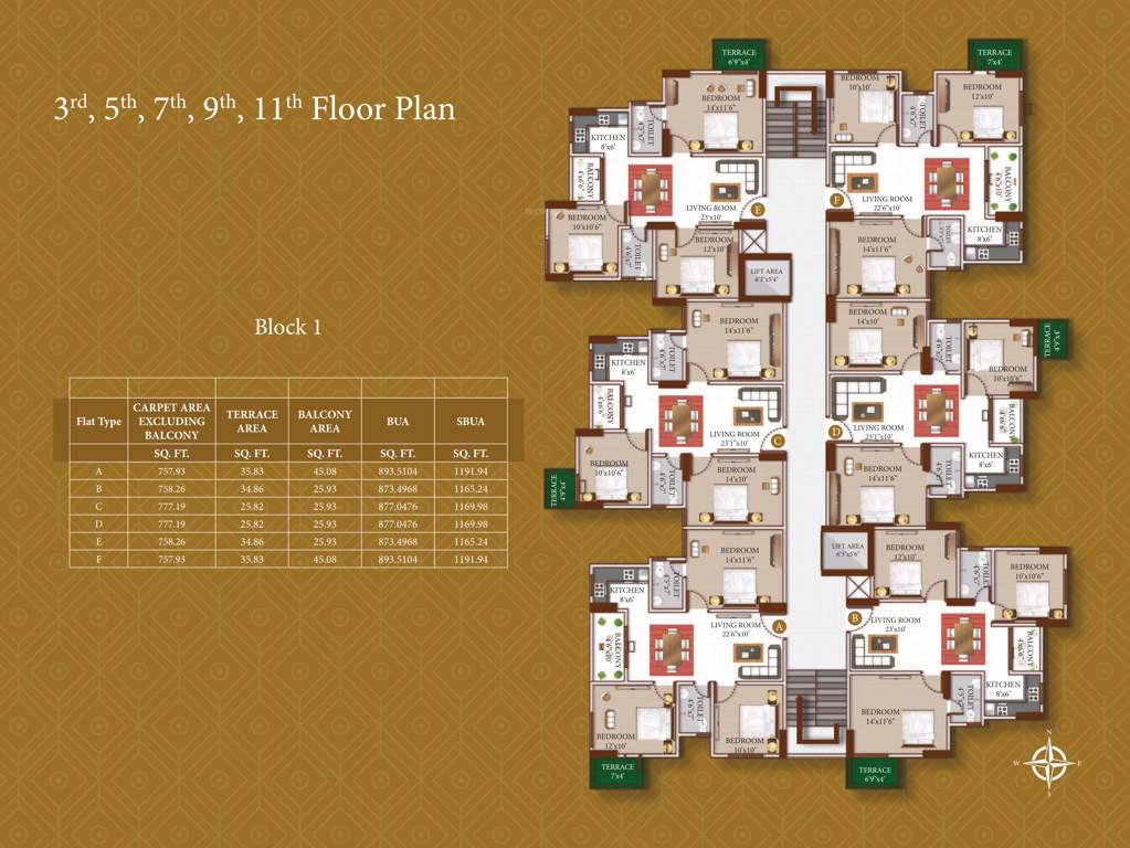 diamond home Diamond Home Block A Cluster Plan