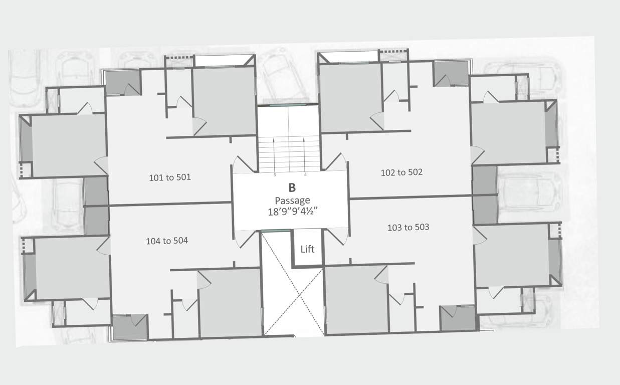  suhrad residency phase 1 B Cluster Plan
