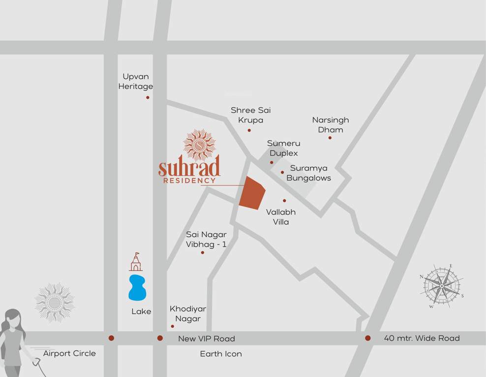  suhrad residency phase 1 Location Plan