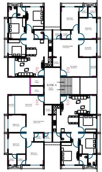  jannat-phase-2 Tower A Cluster Plan