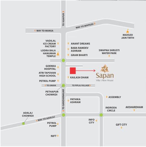  sapan-villa-and-raw-houses Location Plan
