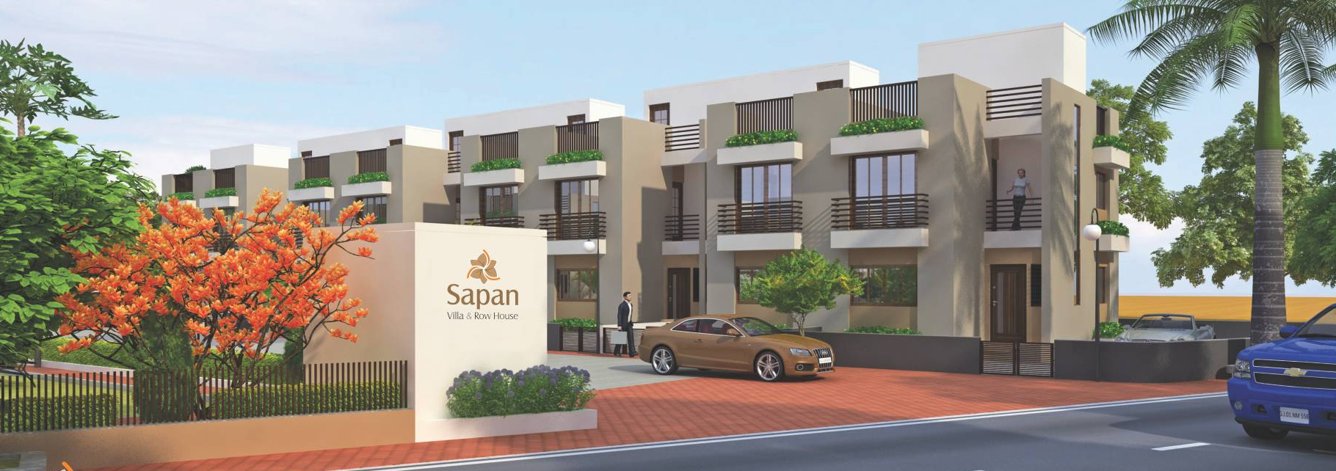 sapan villa and raw houses Elevation