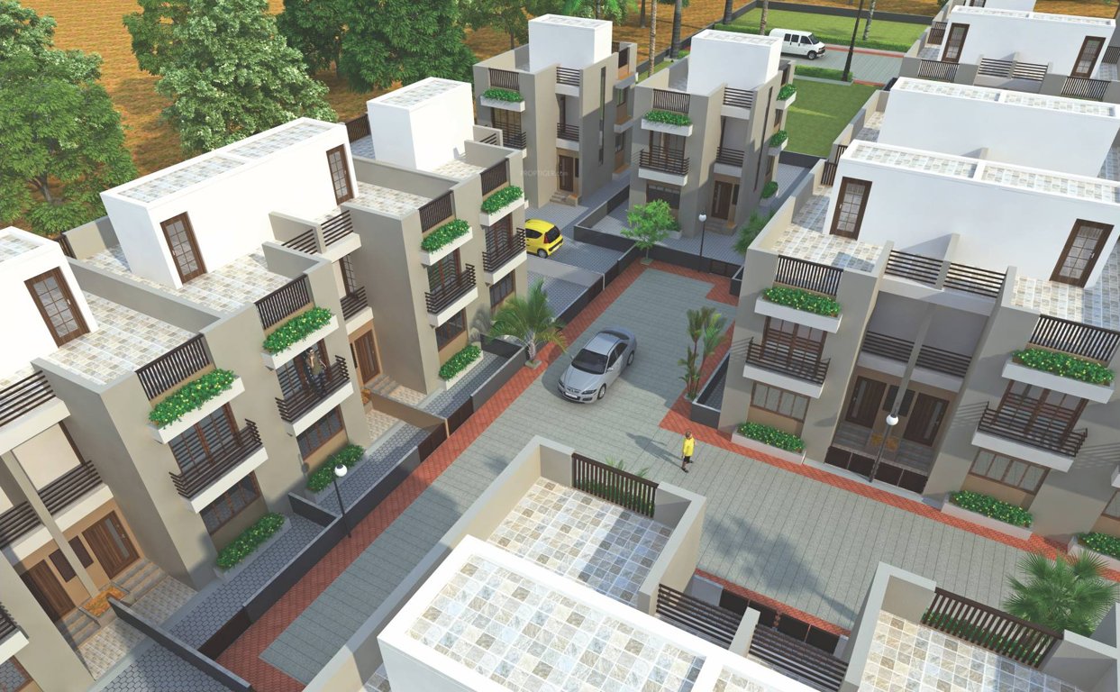  sapan villa and raw houses Master Plan