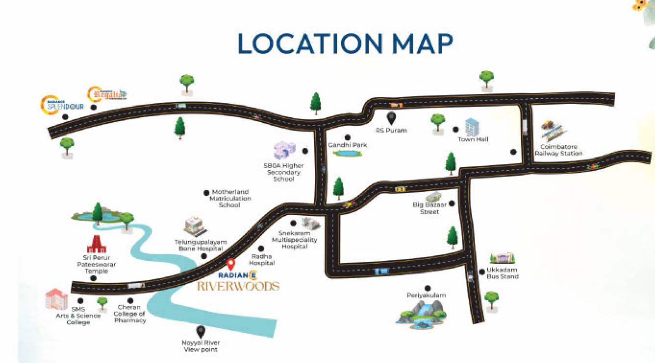 riverwoods Location Plan