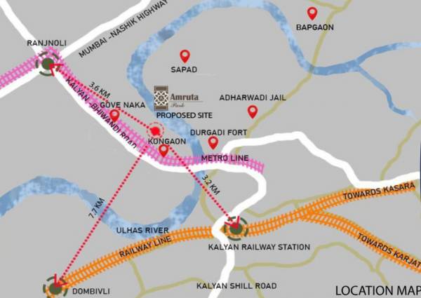  amruta-park-phase-2 Location Plan