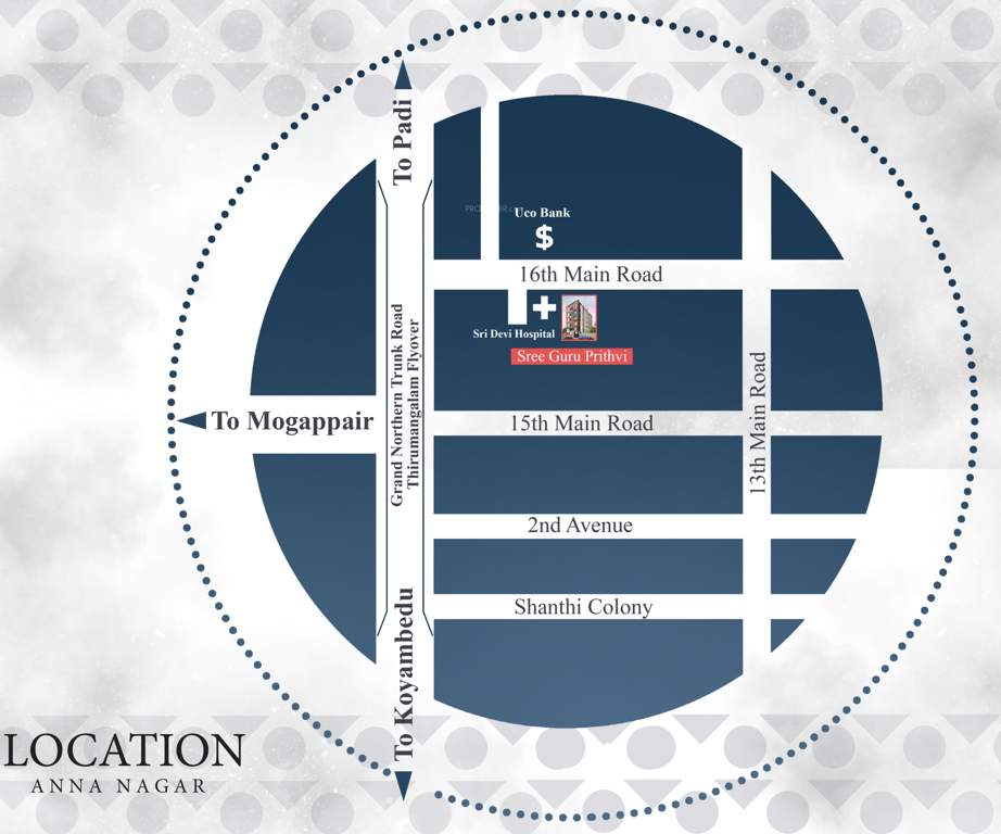  guru prithvi Location Plan
