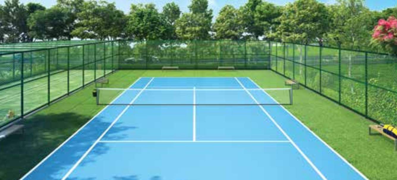  tvs emerald aaranya phase 1 Tennis Court