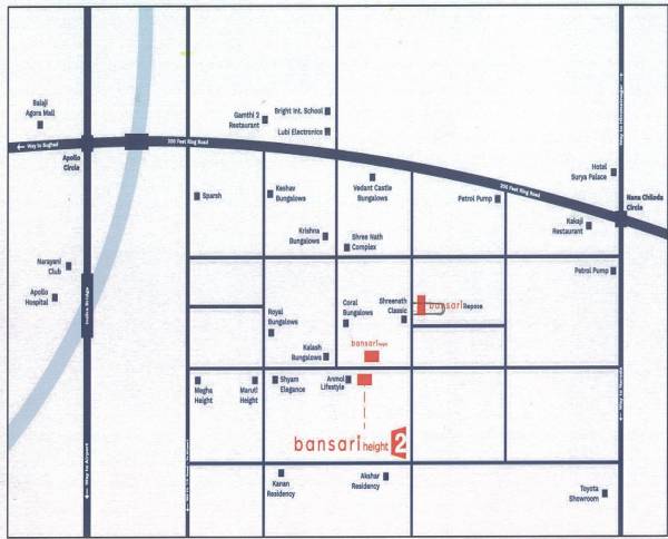  bansari-height-2 Location Plan