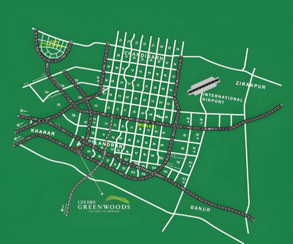  green-woods Location Plan