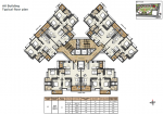 A6 Cluster Plan for Typical Floor miami A6 Cluster Plan for Typical Floor