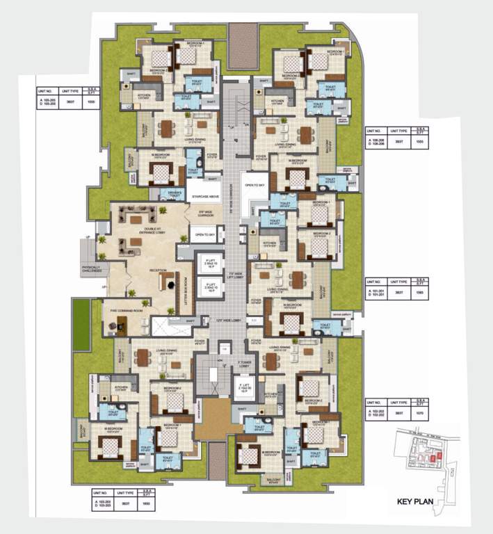  bollineni zion A Cluster Plan from 1st to 2nd Floor