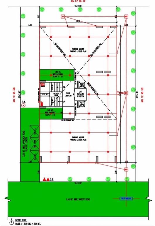  siddharth palladium Layout Plan