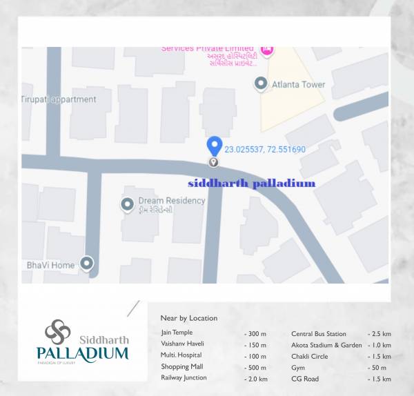  siddharth-palladium Location Plan
