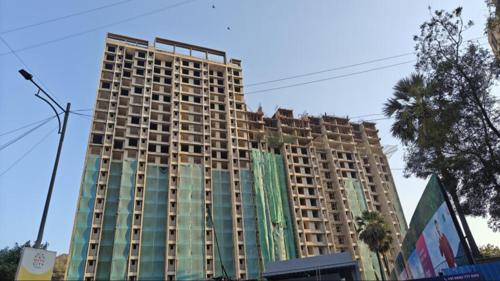  green-square-phase-ii-tower-1-and-3 Tower 1 Construction Status Feb-25