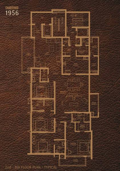  chartered-1956 Chartered 1956 Cluster Plan from 2nd to 8th Floor