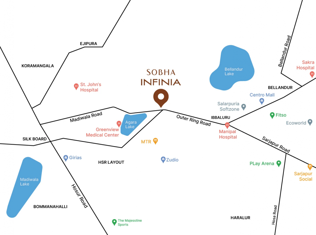 infinia phase 2a block 5 wing 5 Location Plan