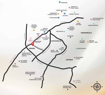  vajra-elegance Location Plan
