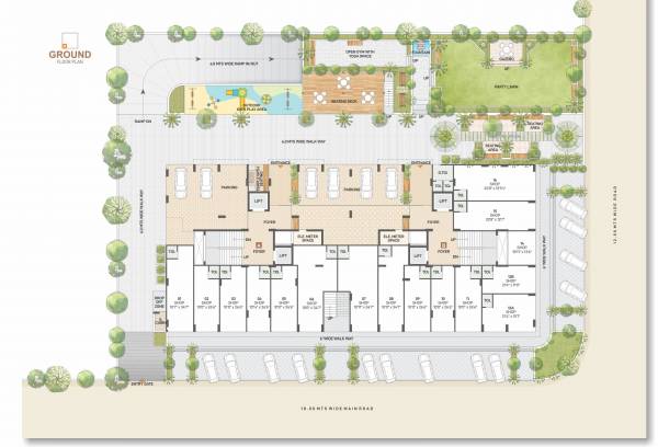  signature Tower A Cluster Plan