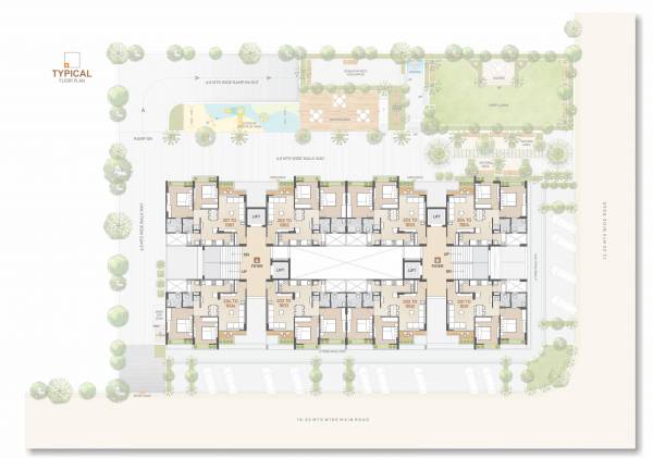  signature Tower B Cluster Plan