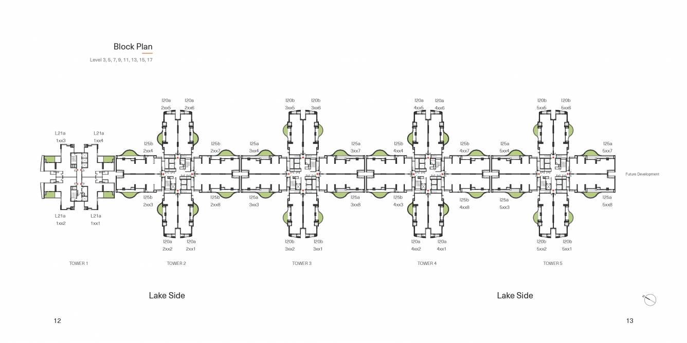  down by the water Tower 1 Cluster Plan