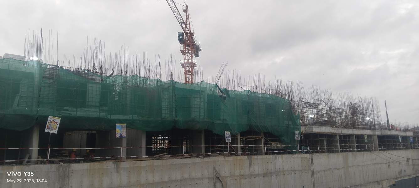  brillio and commercial at brigade valencia Brillio Construction Status May 25