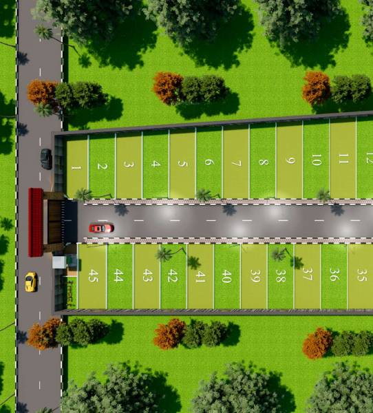  crescent-community Layout Plan