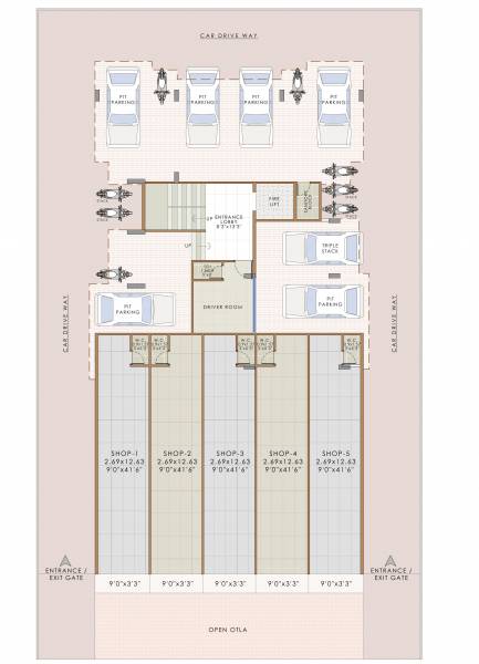  shiv-datta-darshan Shiv Datta Darshan Cluster Plan for ground Floor