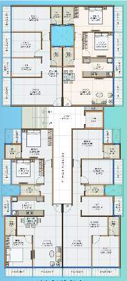  sai bliss Sai Bliss Cluster Plan for 1st Floor